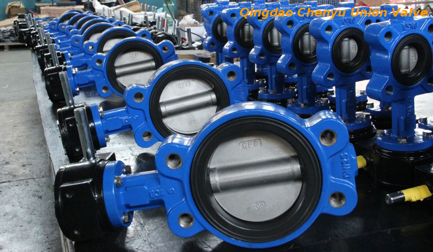 bv approved butterfly valve-semi lug type
