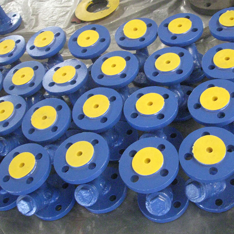 Y-strainer, ANSI Class 150 R.F. Flanged Ends, Bolted Cover