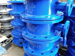 Rubber Lined Butterfly Valve Double Flange Type