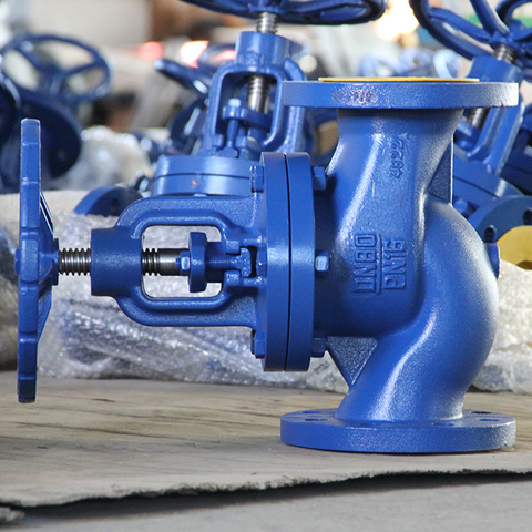 DIN CAST IRON CLASS APPROVED BELLOW SEALED GLOBE VALVE