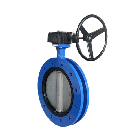 U Type Butterfly Valve Double Flanged Butterfly Valve 